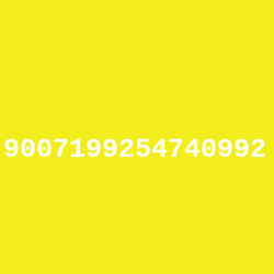 Play 9007199254740992