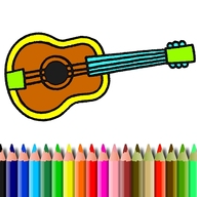 Play BTS Music Instrument Coloring Book