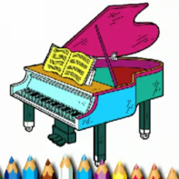 Play BTS Piano Coloring Book