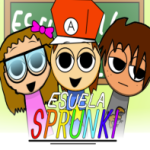 Play Escuela Sprunki