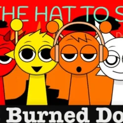 Play Sprunki Burned Down