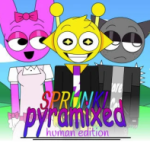 Play Sprunki Pyramixed Squid Game