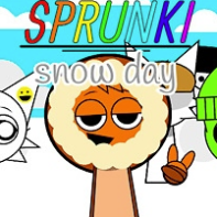 Play Sprunki Snow Day