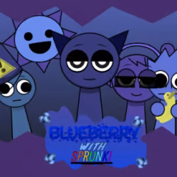 Play Sprunki Blueberry