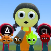 Play Sprunki in Squid Game Chamber
