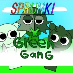 Play Sprunki x green gang