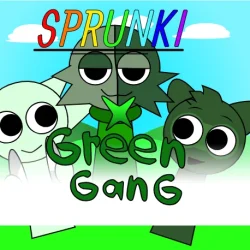 Play Sprunki x green gang