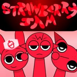 Play Strawberry Jam but Sprunki